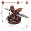 3D Metal Puzzles for Adults, DIY Model Kits for Adults and Teens to Build, 156 Pieces Mechanical Puzzle Rhinoceros Beetle, STEM Toy for Kids, Birthday Gifts for Adults/Boys/Girls（Rhinoceros Beetle）