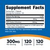Nutricost CDP Choline (Citicoline) 300mg, 120 Vegetarian Capsules - Non-GMO, Vegetarian Friendly, Gluten Free