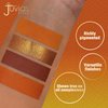 Juvia's Place Rebel Quad Honey Eyeshadow Palette - Shades of 4, Professional Eye Makeup, Pigmented Eyeshadow Palette, Makeup Palette for Eye Color & Shine, Pressed Eyeshadow Cosmetics