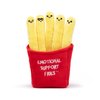 WHAT DO YOU MEME? Emotional Support Fries - The Cuddly Plush Comfort Food — French Fry Stuffed Animals, Great as Stocking Stuffers for Kids and Teens!