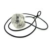 Kats'N Us Bouncy Ball Rabbit Fur String Cat Toy Gray