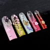 3D Butterfly Nail Charms,Metal Alloy Gold Silver Butterflies with Rhinestones for DIY Nail Art Decoration