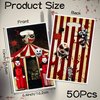 Halloween Party Favor Bags - 50Pcs Halloween Circus Party Gift Bags Carnival Party Treat Bags Carnival Circus Goody Candy Bags Halloween Theme Party Decorations for Halloween Carnival Party Supplies