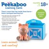 Learning Resources Peekaboo Learning Farm - 10 Pieces, Ages 18+ Months Toddler Learning Toys, Counting and Sorting Toys, Farm Animals Toys
