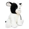 WEIGEDU Calf Cow Stuffed Animals Plush Toys for Kids Boy Girl Bedtime Birthday Gift, Stuffed Holstein Friesian Cow, 14 inches Black and White