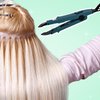 Zhehao Professional Hair Extensions Tool with Fusion Heat Iron Connector Wand, US Plug, 2 Bags Keratin Glue Granule Beads, C Head (Green)