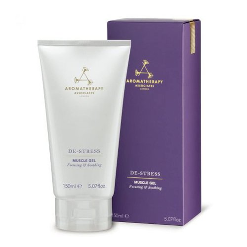 Aromatherapy Associates De-Stress Muscle Gel, Soothing Gel for Stress Relief, Blended with Ginger, Black Pepper and Rosemary Essential Oils (5.07 oz)