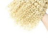 613 Bundles Blonde Deep Wave Human Hair Bundles 14 14 14 inch 8A Grade Brazilian Virgin Remy Hair Extensions 3 Bundles Double Weft Blonde Bundles Human Hair 613 Deep Wave Bundles