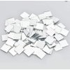 Self Adhesive Real Glass Silver Mirrors Mosaic Tiles Sticker for Craft Square Glass Tiles,2400pcsMirrors 5mm by 5mm