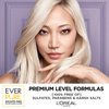 L'Oreal Paris EverPure Blonde Sulfate Free Shampoo for Color-Treated Hair, Neutralizes Brass + Balances, For Blonde Hair, 2 Count (8.5 Fl; Oz each) (Packaging May Vary)