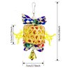 Hyamass Bird Chewing Toys, Foraging Shredder Bird Toys, Bird Hanging Cage Climbing Foot Toys with Bell for Parrots Conures, Love Birds, Budgie, Small Parrots