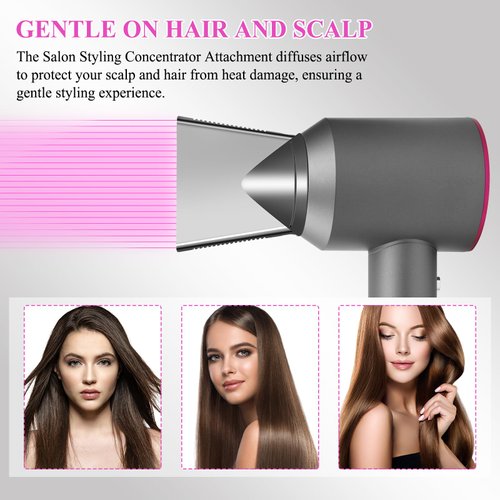 PUREGUST Salon Styling Concentrator Attachment Nozzle for Dyson Supersonic Hair Dryer