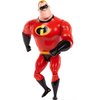 Mattel Pixar Mr. Incredible Figure True to Movie Scale Character Action Doll Highly Posable with Authentic Costumes for Storytelling, Collecting, The Incredibles Toys Kids Gift Ages 3 and Up