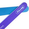 Karroy Nail File and Buffer for Natural Nails Dual Sided 2 Steps Shorten and Shape Nail Tools 20pcs 240/320 Grit