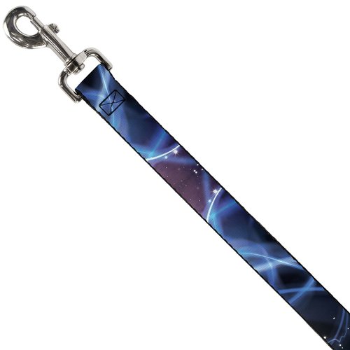 Dog Leash Galaxy Swirl Shining Stars 6 Feet Long 1.0 Inch Wide