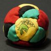 World Footbag Trojan Hacky Sack Footbag, Grey/Red