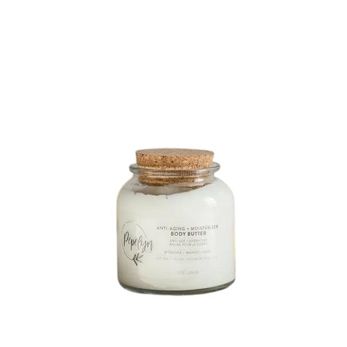 Pepelyn Opulism Anti-Aging Body Butter, French Lavender and Lemon Rose Scent, 8 oz