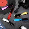 6 Pieces Barber Blade Clipper Cleaning Brush Nylon Trimmer Cleaning Brush Hair Duster Fade Brush Set Kit (Vibrant Color Set)