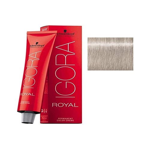 Schwarzkopf Professional Igora Royal Hair Color - 9.5-1 Pastel Ash Blonde