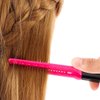 Vctitil Hair Straightener Comb DIY Fashion V Type Salon Hairdressing Washable Hair Styling Comb