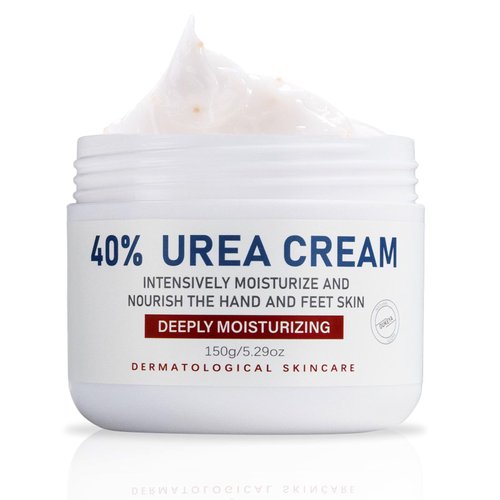 Rosarden Urea Cream 40 Percent For Feet, Natural Organic Foot Cream, 40% Urea Cream For Feet, Foot Cream For Dry Cracked Heels, Moisturizer Cream For Foot, Hands, Legs, Toes