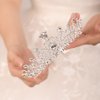JWICOS Silver Tiara Crown with Comb for Women Elegant Crystal Tiara for Brides Wedding Crown Headband for Pageant Prom Birthday Party