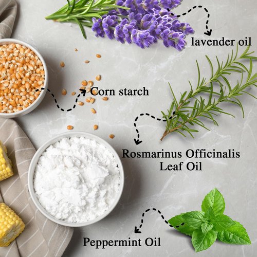 Powder Dry Shampoo Natural & Organic Ingredients Dry Shampoo Powder for Men Women Hair, Dry Shampoo Volume & Fullness for Oily Hair for Refreshed Hair, Powder Dry Shampoo for All Hair Types (2pcs)