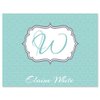 Moda Personalized Note Cards (Set of 12 Cards with White Envelopes)