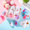 HyDren 12 Sets Funny Positive Poo Gifts Mini Gag Toilet Toys Support Cards with Bags for Christmas Employees Appreciation Party Favors White Elephant Gifts Adults Stress Relief Poop Bulk