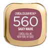 L’Oréal Paris Colour Riche Original Creamy, Hydrating Satin Lipstick with Argan Oil and Vitamin E, Saucy Mauve , 1 Count