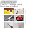 Bates- Paint Scraper, Taping knife, Pack of 2 Putty Knife Scraper, Scraper, 5 in 1 tools, Spackle Knife, Caulk Removal Tool, Painters Tool, Paint Can Opener, Paint Remover for Wood, Wallpaper Scraper