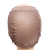 YANTAISIYU Wig Cap Stretch to Ear Wig Cap U Part Lace Wig Cap with Adjustable Straps for Women Wig Making (Brown S 21 Inch)
