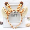 Halloween Giraffe Headband Bow Tie Tail Deer Antlers Ears Hair Hoops Bowtie Animal Fawn Horns Headpiece Hairband Hair Bands Women Christmas Holiday Festival Cosplay Dress Up Birthday Party Accessories