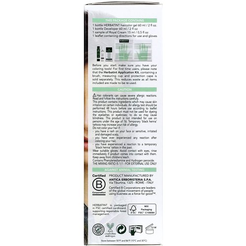 Herbatint, Hair Color Dark Blond 6N, 4.56 Ounce