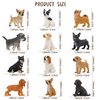 Toymany 12PCS Mini Dog Figurines Toy Set, Realistic Detailed Plastic Puppy Figures Playset, Hand Painted Dogs Animals Toy, Cake Toppers Easter Eggs Christmas Birthday Gift for Kids Toddlers