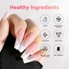SAVILAND French Gel Nail Polish: 1PC 10 ML White Gel Polish Easy French Smile Line in 5s French Tip Nail Tool French Nails U V LED Gel French Tip Nail Art Nail Supplies for Starter Professional Gift