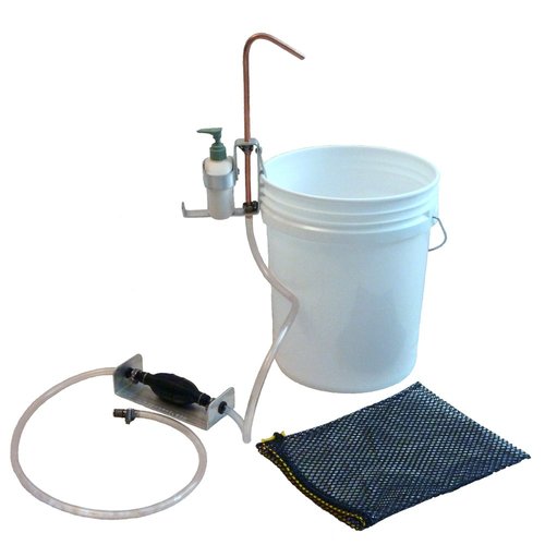 Tye Works Advanced Hand Wash System (Hands Free Camp Sanitation) - Note That Buckets are not Included.