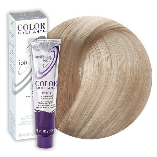ion Permanent Creme Hair Color 5R Light Red Brown, Vegan, Cruelty Free, PPD Free, 100% Gray Coverage, Long-Lasting, Fade-Resistant Color, 2.05 oz
