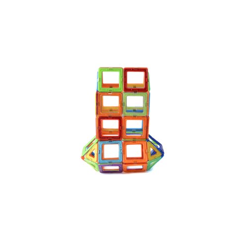 JDBF Magnetic Building Blocks Set – 30 Colorful Tiles for Kids | STEM Educational Toys for Creative Play | Safe & Durable Construction Blocks | Perfect for 3+ Years Old