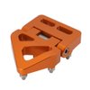 IUVWISN Motorcycle Folding Brake Pedal Tip CNC for 690 Enduro R/SMC R,390 790 890 950 990 1050 1090 1190 1290 Adventure R/S/T Orange