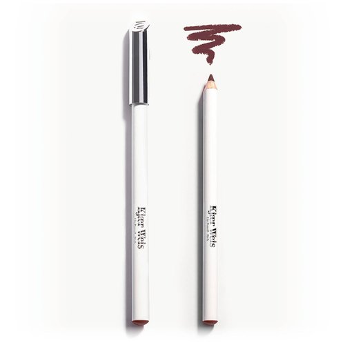 Kjaer Weis Lip Pencil. Dark Red Brown Lip Liner with Soft Matte Finish and Creamy Texture for Long Lasting Lip Makeup and Smudge-Proof Wear. Cruelty Free Clean Makeup (Rich Iconic)