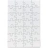 Hygloss Puzzles DIY Party Invite - Blank Puzzle for Decorating - Art Activity - Use as Party Favors - White, Sturdy – 5.5 x 8 Inches, 28 Pieces - Comes with Envelopes - 8 Qty