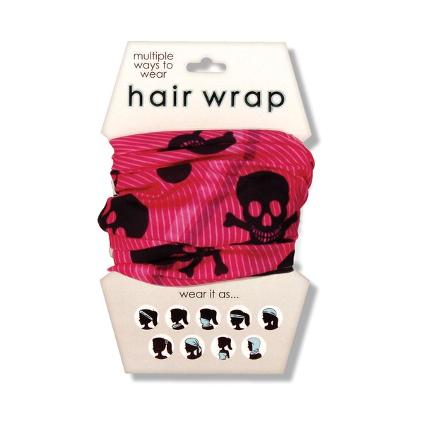 Spoontiques Hair and Face Wraps - Multifunctional Bandanna - Headband - Scarf - Neck Gaiter- Balaclava - Skulls