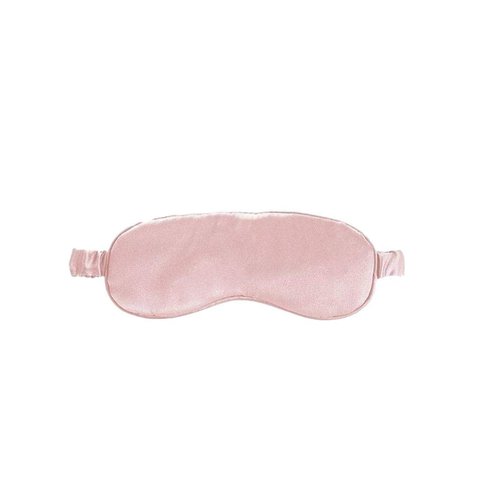 Silken Slumber Solid Silk Eye Mask Blush