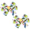 WRBAJIS Back to School Hair Bows Clips Yellow Pencil Hair Barrettes Bow Hair Accessories for Girls Women First Day of School Welcome Back Party Supplies 2Pcs
