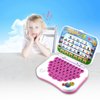 Alomejor Kids Laptop, Baby Bilingual Educational Electronic Learning Toys Children Computer Game for Gifts
