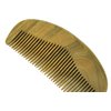 Wooden Comb Pocket Comb Handmade Medium Tooth Green Sandalwood Hair Comb - WC004