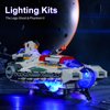 DALDED LED Lighting Kit for Lego Star Wars: Ahsoka Ghost & Phantom II 75357, LED Light Compatible with Lego 75357 Building Block Models (Not Include Lego Set)