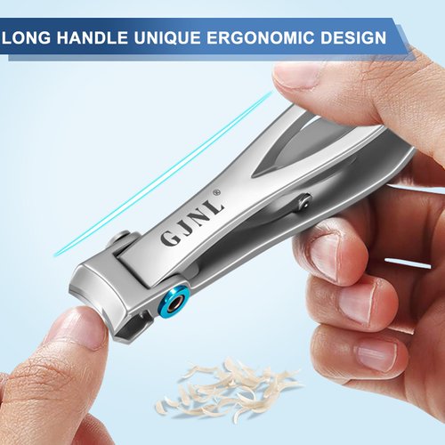 Toenail Clippers for Seniors - Stocking Stuffers for Men Women Nails Cutter Ultra Sharp, Christmas Xmas Gifts for Men Dad 16mm Nail Clippers for Men