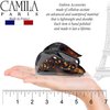 Camila Paris CP2144 French Hair Clip for Women for Thick Hair and Long Curly Wavy Hair, Tortoise Shell, Girls Hair Claw Clips Hair Accessories for Women, Strong Hold No Slip Grip, Made in France